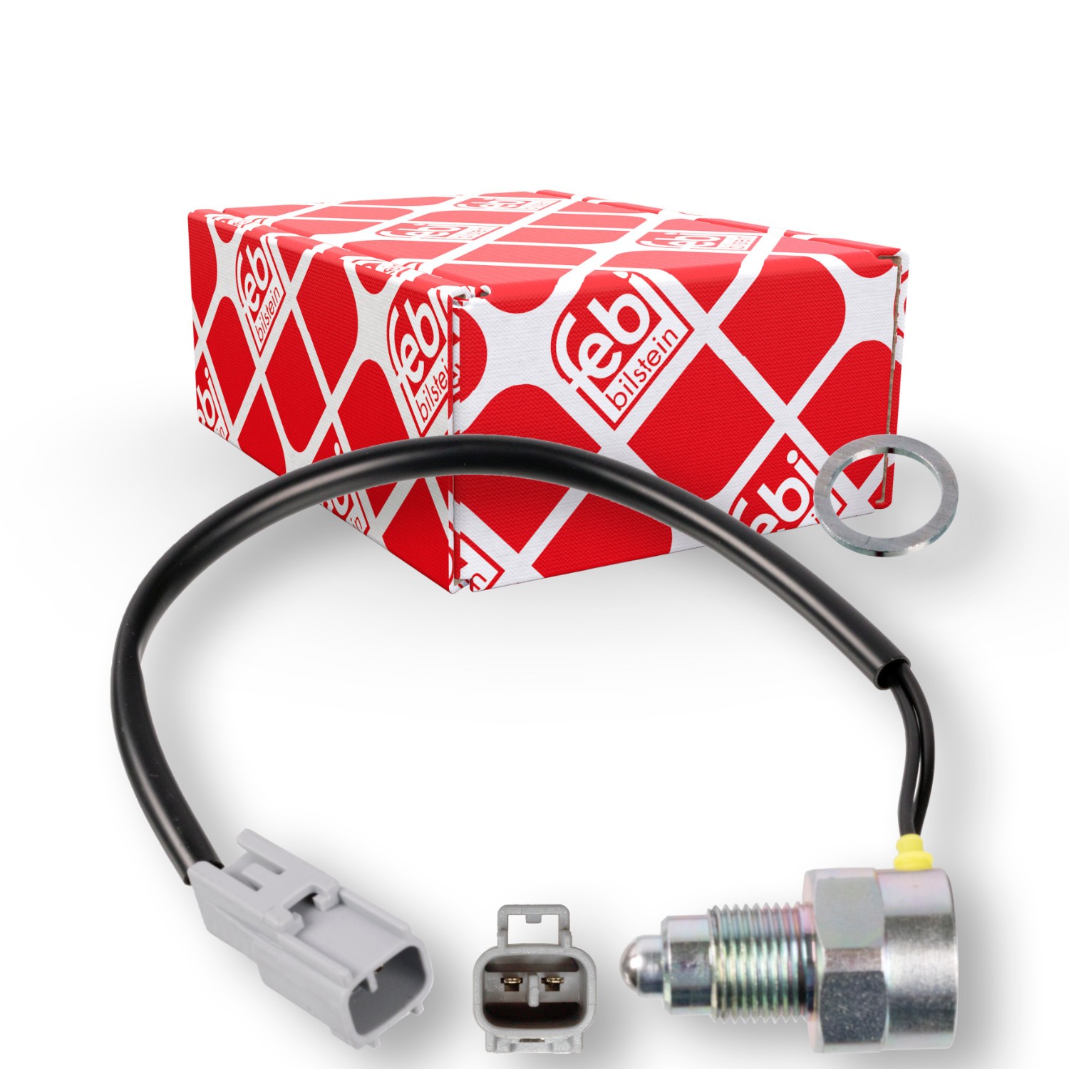 FEBI BILSTEIN Interruptor, luz de marcha-atrás 109025 FEBI BILSTEIN 109025 originais Interruptores da luz de marcha atrás Toyota Land Cruiser 100 custo