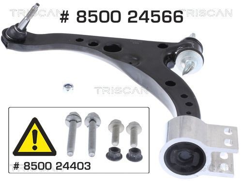 TRISCAN Braço de suspensão 8500 24566 TRISCAN 8500 24566 Braço transversal longitudinal oblíquo Astra K Sports Tourer (B16) originais preço