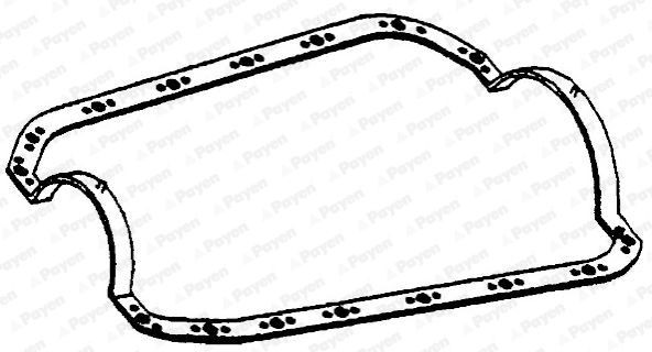 Joint de carter d'huile PAYEN JH5208 PAYEN JH5208 Joint d'étanchéité carter d'huile Fiat PANDA 2015