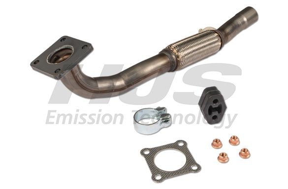 HJS Tuyau d'échappement 91 11 1673 91 11 1673 Ligne d'échappement Volkswagen TOUAREG HJS