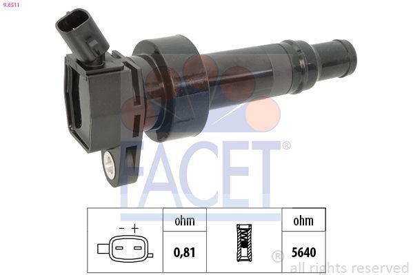FACET Bobine 9.6511 FACET 9.6511 Bobine Pro cee‘d II Van / Hatchback (JD) prijs