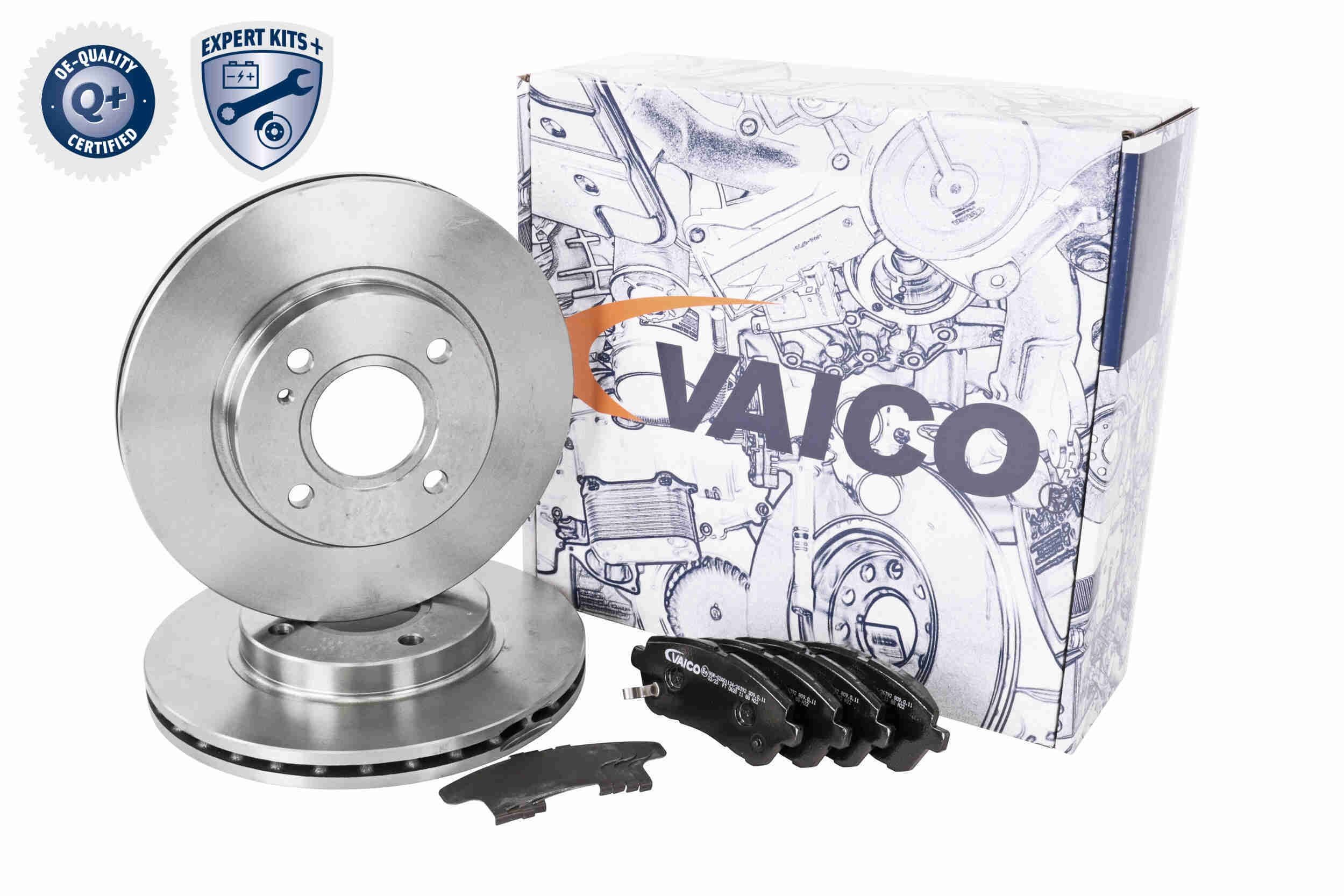 VAICO Brake discs and pads set V25-1509 VAICO V25-1509 genuine Ford Puma Coupe brake discs and pads price