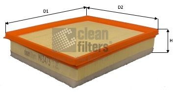 CLEAN FILTER Luftfilter MA3473 Motorluftfilter CLEAN FILTER 508 MA3473 günstig