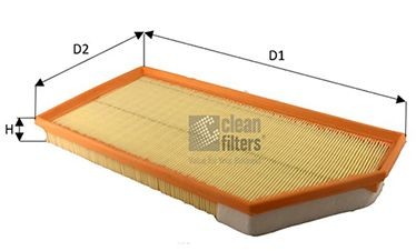 CLEAN FILTER Luftfilter MA3476 CLEAN FILTER MA3476 Luftfilter MERCEDES-BENZ S-Klasse Sedan (W223) billige
