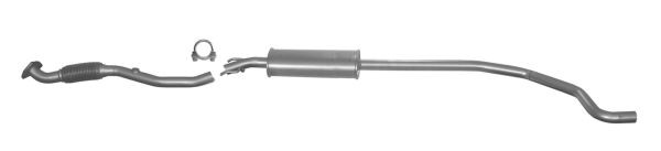 IMASAF Marmitta centrale 53.72.09 Costo Marmitta centrale IMASAF OPEL 53.72.09