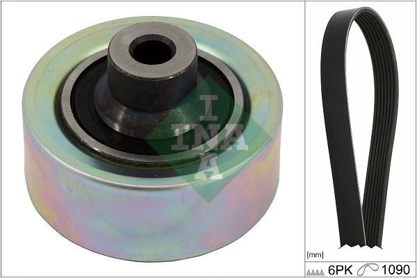 INA Σετ ιμάντων poly-V 529 0403 10 INA 529040310 Κιτ ιμάντα κίνησης 207 CC Peugeot τιμες