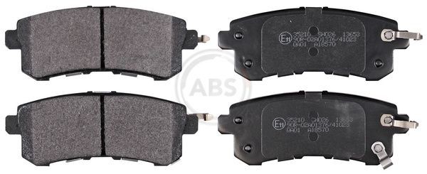 A.B.S. Kit pastiglie freni 35210 A.B.S. 35210 Kit pastiglie freni NISSAN Patrol VI (Y62) 5.6 405 CV 2018