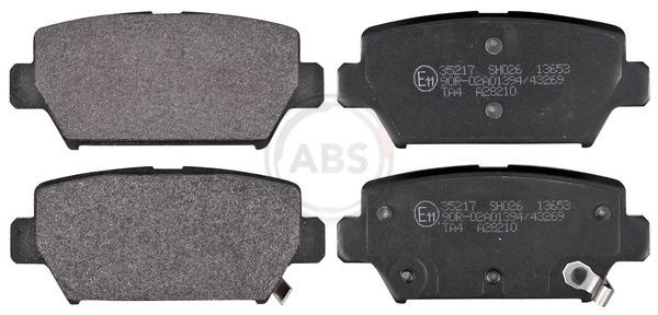 A.B.S. Bremseklodser 35217 Sports bremseklodser MITSUBISHI A.B.S. 35217
