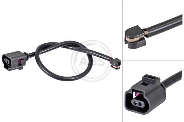 A.B.S. Výstrażný kontakt opotrebenia brzdového oblożenia 39810 39810 Snímač opotrebenia brzdových platničiek PORSCHE MACAN A.B.S.
