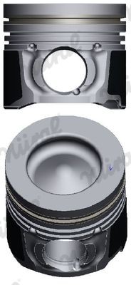 Piest NÜRAL 87-452400-00 NÜRAL 87-452400-00 Piest motora FORD FIESTA 2016