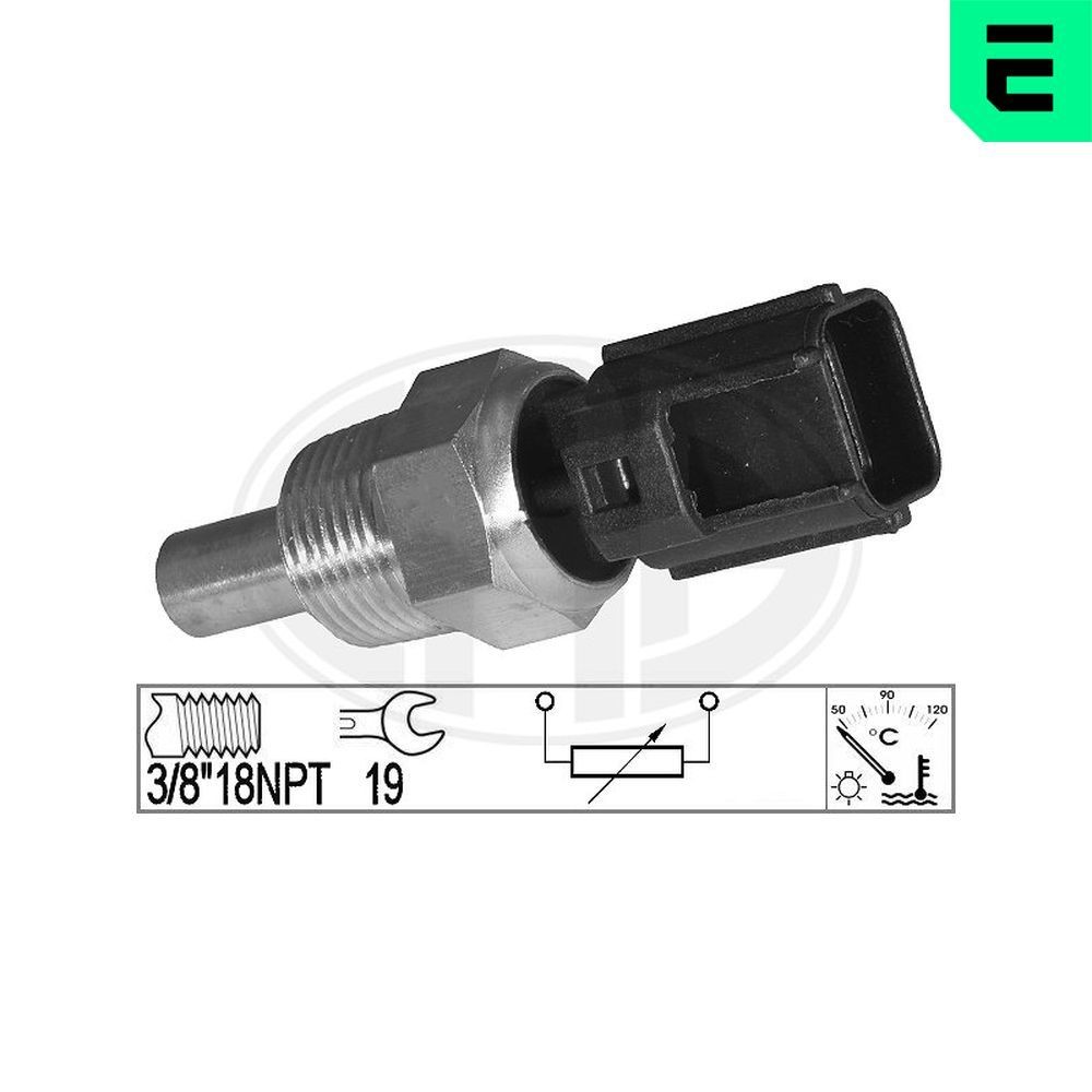 Temperatuursensor ERA 331050 ERA 331050 Koelmiddeltemperatuursensor JEEP GRAND CHEROKEE 2010