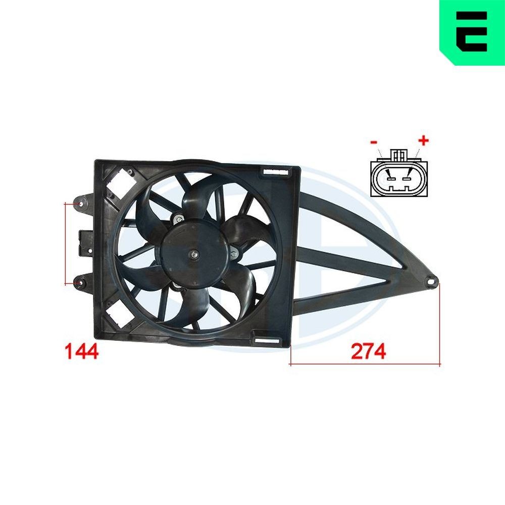 ERA Ventola radiatore 352003 352003 Ventola radiatore ERA FIAT COUPE costo