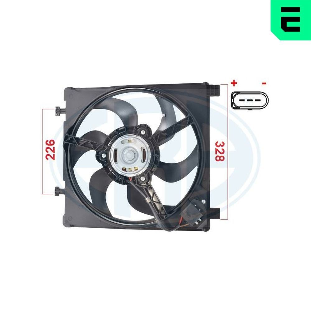 ERA Ventilador de radiador 352123 Ventilador de radiador ERA SAXO 352123 baratos