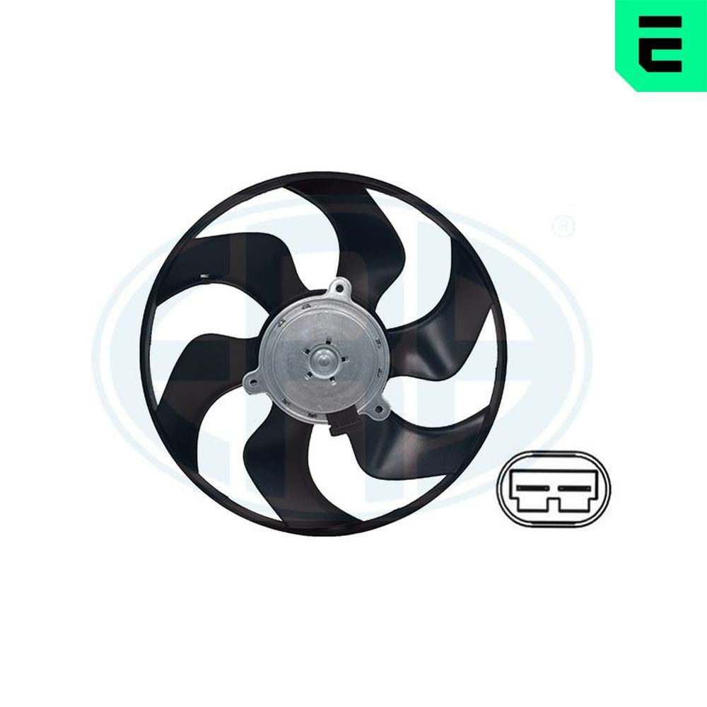 Fan, radiator ERA 352130 ERA 352130 2017 NISSAN JUKE radiator fan replacement