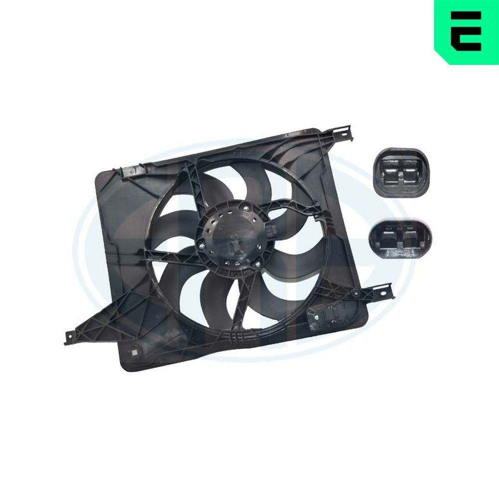 ERA Radiatora ventilators 352132 ERA 352132 Radiatora ventilators Saab 9000 orģinālās