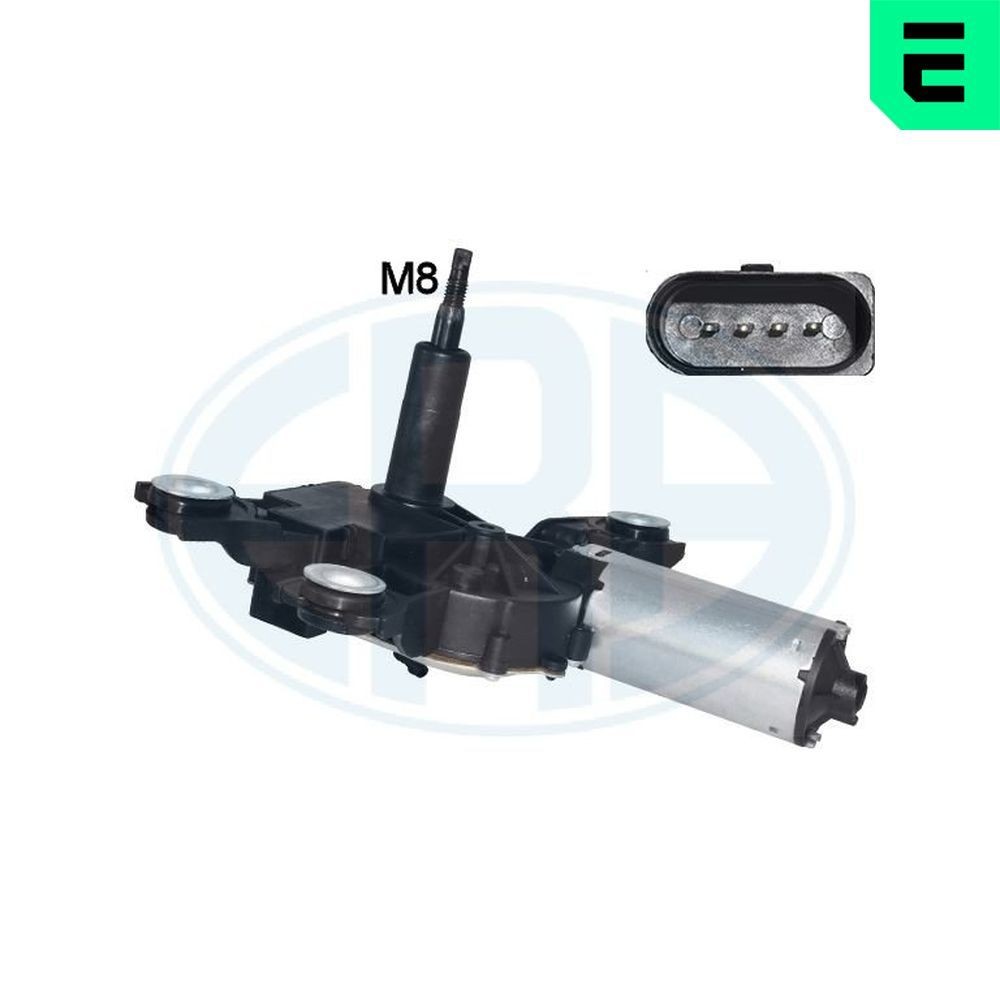 ERA Stikla tīrītāju motors 460350A Stiklu tīrītāju mehānisma motors ERA Volkswagen VENTO 460350A