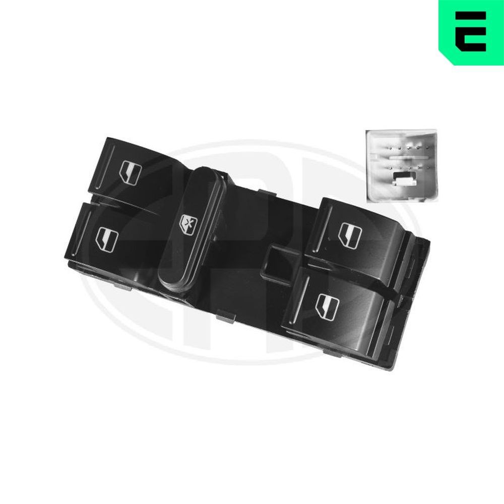 ERA Bouton de lève-vitre 662572 Volkswagen FOX Bouton de commande de lève-vitre ERA 662572