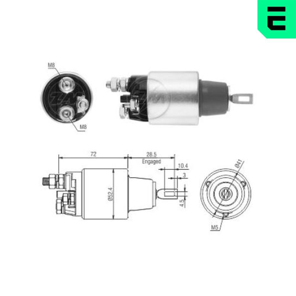 ERA Magnetafbryder, starter ZM3382 ERA ZM3382 Mascott Van / Stationcar Magnetafbryder starter pris