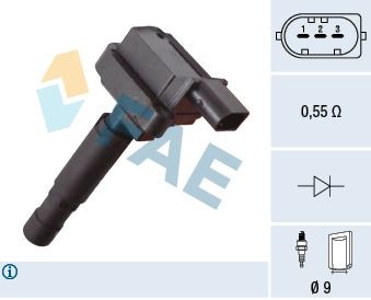 FAE Zapaľovacia cievka 80455 Indukčná cievka FAE BRAVO 80455 lacné