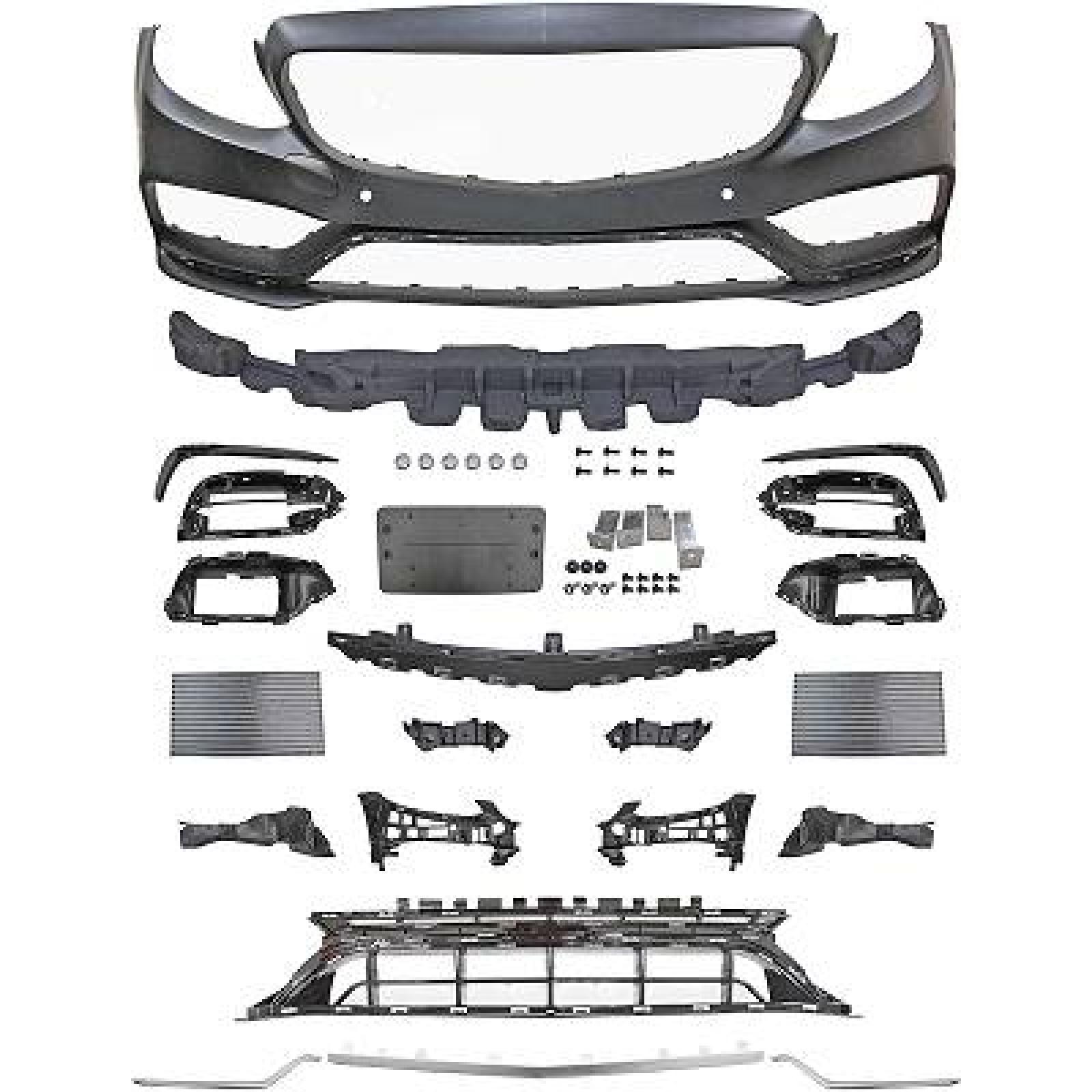 DIEDERICHS Kit de para-choques 1673750 Pára-choques DIEDERICHS Land Rover DEFENDER 1673750