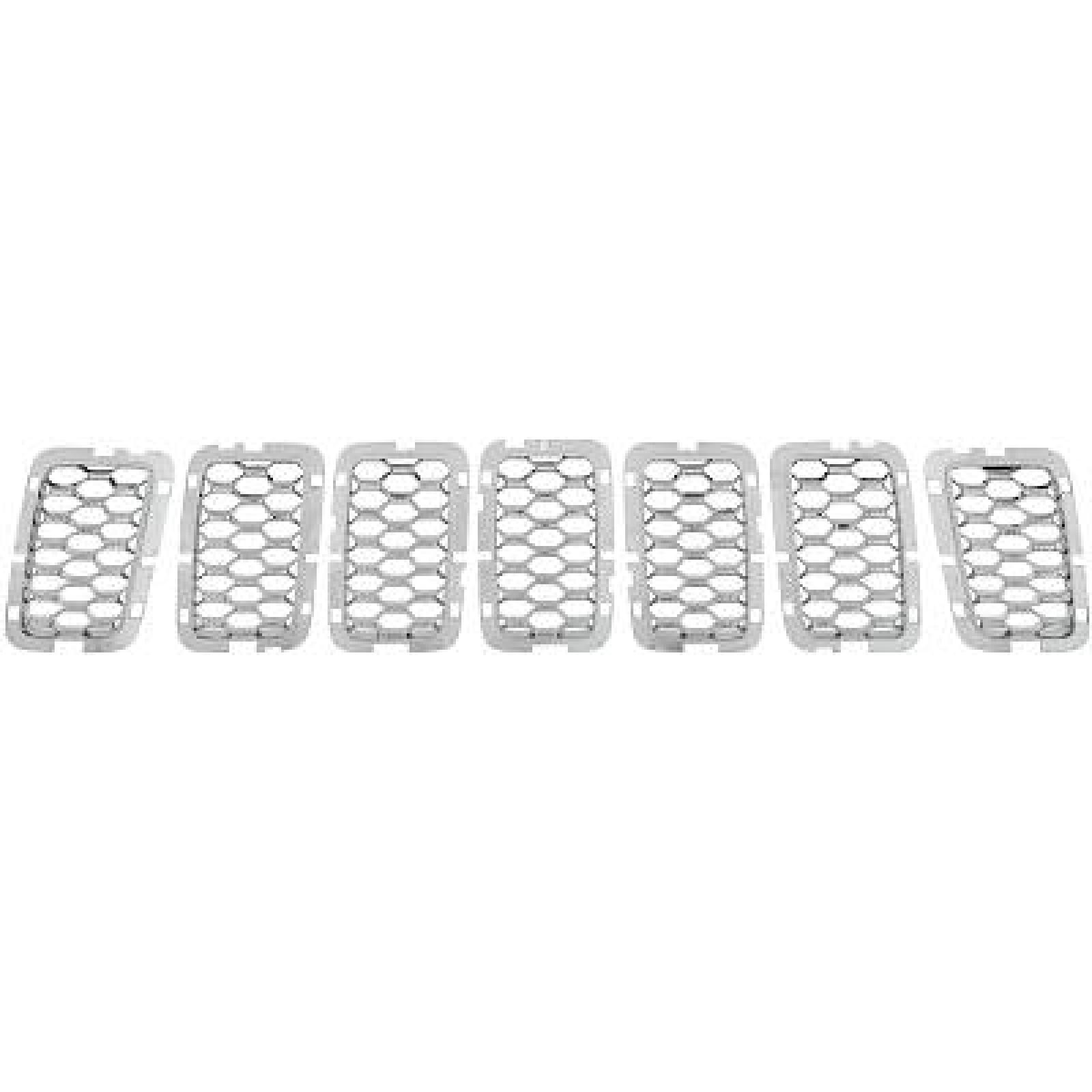 DIEDERICHS Μάσκα ψυγείου 2613240 DIEDERICHS 2613240 Μάσκα ψυγείου JEEP Grand Cherokee IV (WK, WK2) 6.4 SRT8 4x4 476 PS 2019