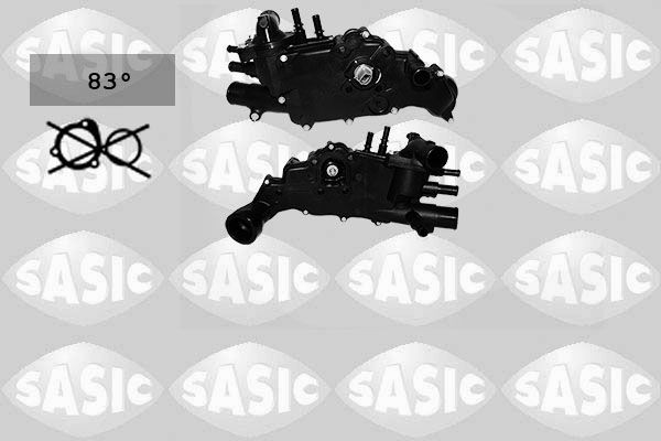 SASIC Kühlwasserthermostat 3300023 3300023 Kühlwasserthermostat PEUGEOT 807 SASIC kaufen