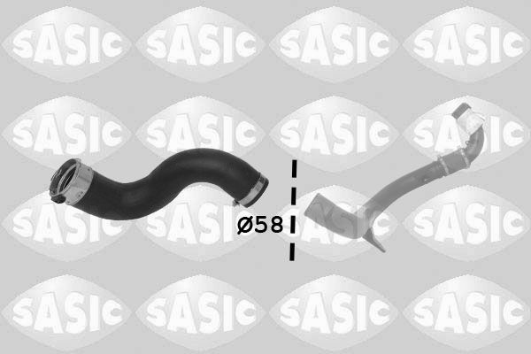 SASIC Flessibile aria alimentazione 3334049 3334049 Tubo intercooler VOLVO S70 SASIC costo