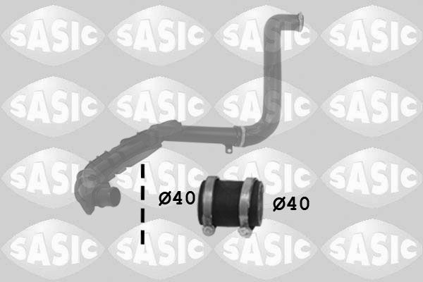 Laadluchtslang SASIC 3336310 SASIC 3336310 Turboslang FORD S-MAX 2010