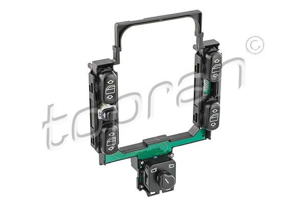 TOPRAN Interruttore, Alzacristallo 409 619 409 619 costo Pulsantiera alzacristalli MERCEDES-BENZ Classe C TOPRAN