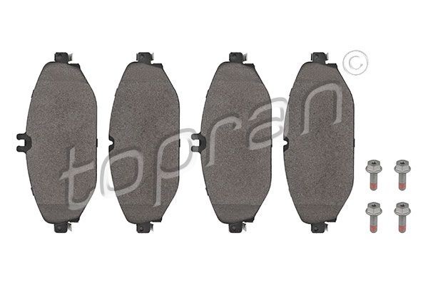 TOPRAN Bremseklosser 409 652 409 652 Bremseklosser SUBARU OUTBACK TOPRAN