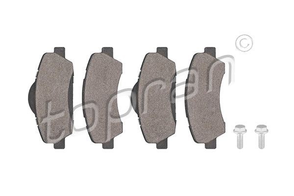 TOPRAN Τακάκια φρένων 723 629 723 629 Τακάκια φρένων TOPRAN PEUGEOT 4008