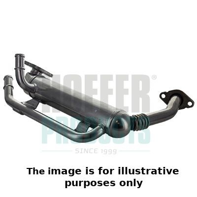 HOFFER EGR-koeler 7518442E Koeler uitlaatterugvoering HOFFER TIGUAN 7518442E goedkoop