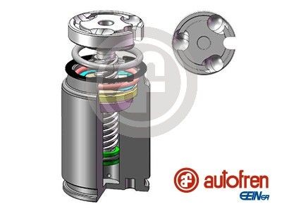 AUTOFREN SEINSA Πιστόνι, δαγκάνα φρένων D02545LK AUTOFREN SEINSA D02545LK Πιστόνι δαγκάνα φρένων Renault R21 B48 γνήσια τιμες