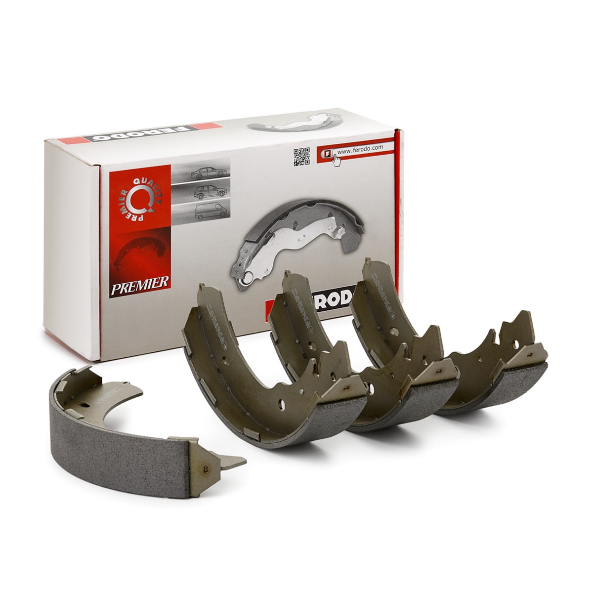 FERODO Bromsbacksats FSB4052 FERODO FSB4052 Bromsbacksats MITSUBISHI Pajero Sport II SUV (KH, KG) 2.5 DiD 145 hk 2012