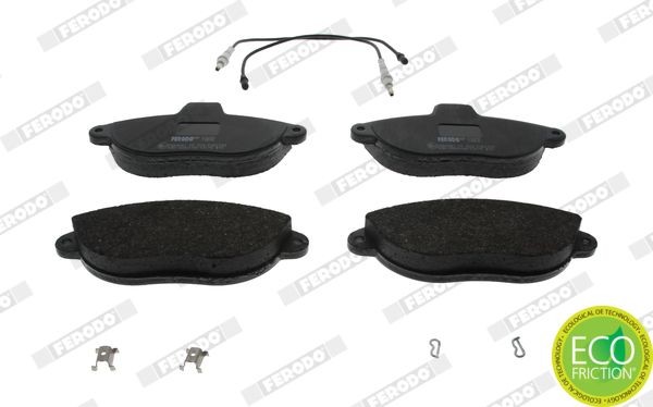 FERODO Bromsbelägg FVR1002 FERODO FVR1002 Bromsbelägg Expert I Flak/Chassi original