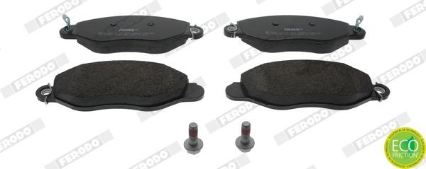 FERODO Brzdové doštičky/platničky FVR1461 FERODO FVR1461 Brzdové doštičky/platničky FORD Transit Mk5 Platform / Chassis (V184, V185) 2.4 TDE 125 KS 2006