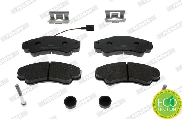 FERODO Kit pastiglie freni FVR1479 FERODO FVR1479 Kit pastiglie freni FIAT Ducato II Van (244) 2.8 JTD Power 146 CV 2004