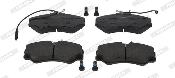 FERODO Brake pad set FVR510 FERODO FVR510 Brake pad set FIAT Ducato I Platform/Chassis (280) 1.9 TD 82 hp 1989
