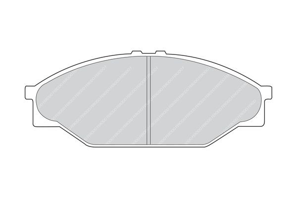 FERODO Bremžu kluči FVR949 FERODO FVR949 Bremžu kluči TOYOTA Hiace Bus (H50, H60, H70, H100) 3.0 TD 4WD (KZH106, KZH116, KZH126) 131 ZS 1999