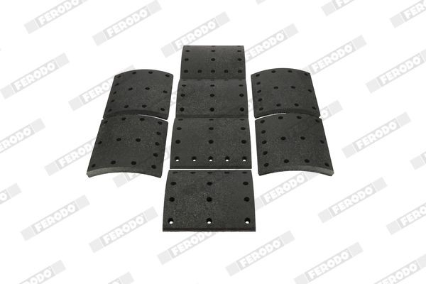 FERODO Piduriklotsi komplekt, trummelpidur K19071.0-F3526 K19071.0-F3526 Piduriklotside seisupidur FERODO VOLVO C70