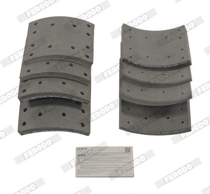 FERODO Piduriklotsi komplekt, trummelpidur K19542.0-F3658 Piduriklotside komplekt seisupidur FERODO Volvo C70 PREMIER K19542.0-F3658