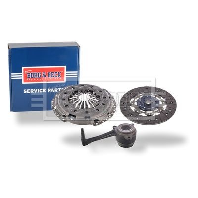 BORG & BECK Σετ συμπλέκτη HKT1578 HKT1578 Σετ αμπραγιάζ AUDI 200 BORG & BECK