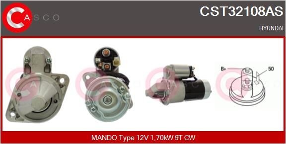 CASCO Starter CST32108AS Starter CASCO TERRACAN CST32108AS billig