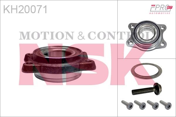 NSK Kit de rolamento de roda KH20071 KH20071 Cubo da roda NSK AUDI A7