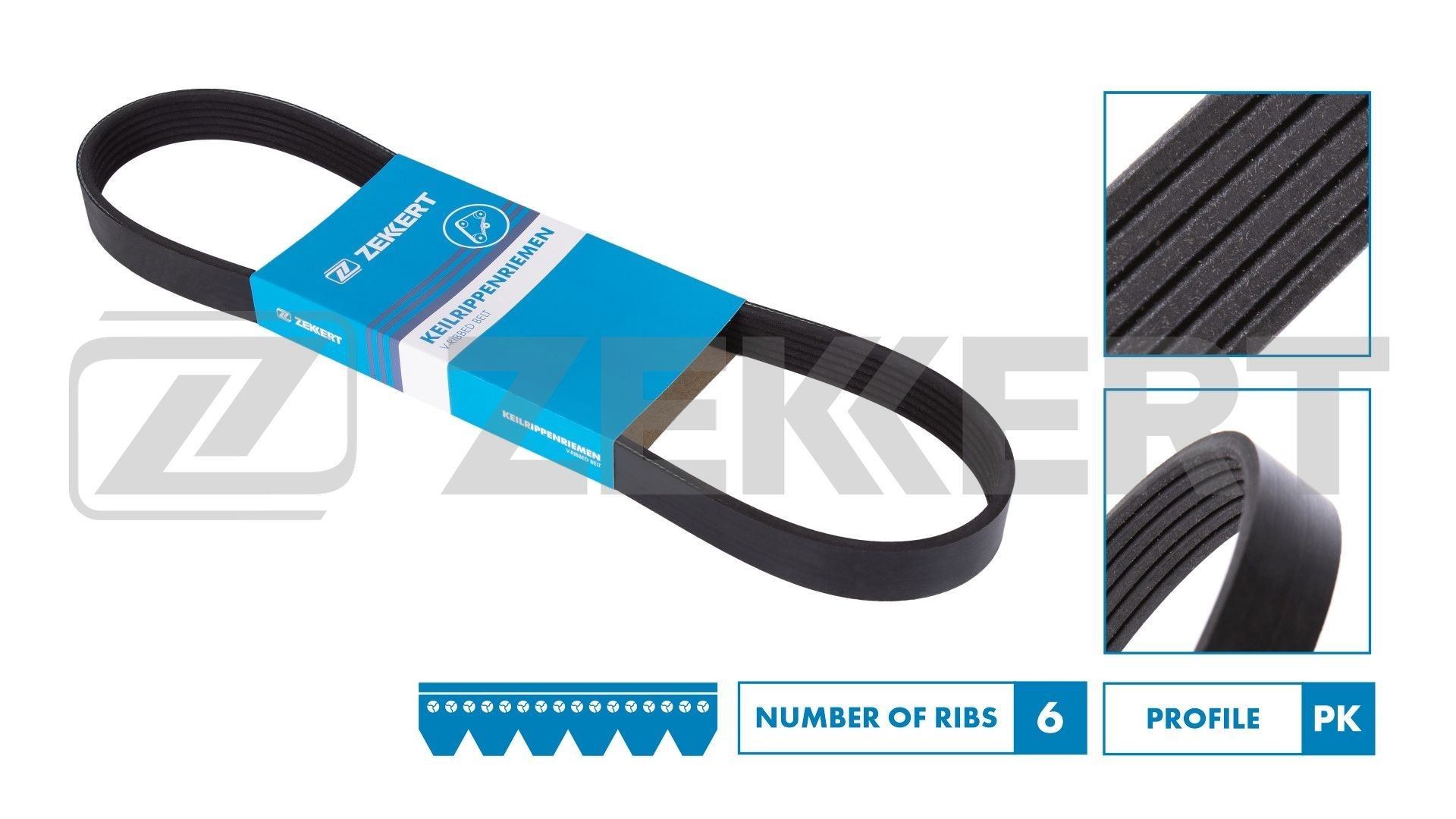ZEKKERT Ιμάντας poly-V KR-6PK1740 Ιμάντας δυναμό ZEKKERT SWIFT KR-6PK1740 φθηνά