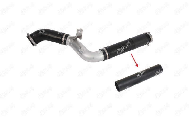 IBRAS Laadluchtslang 21707 IBRAS 21707 Laadluchtslang CHEVROLET Lacetti Hatchback (J200) 1.8 122 Pk 2012