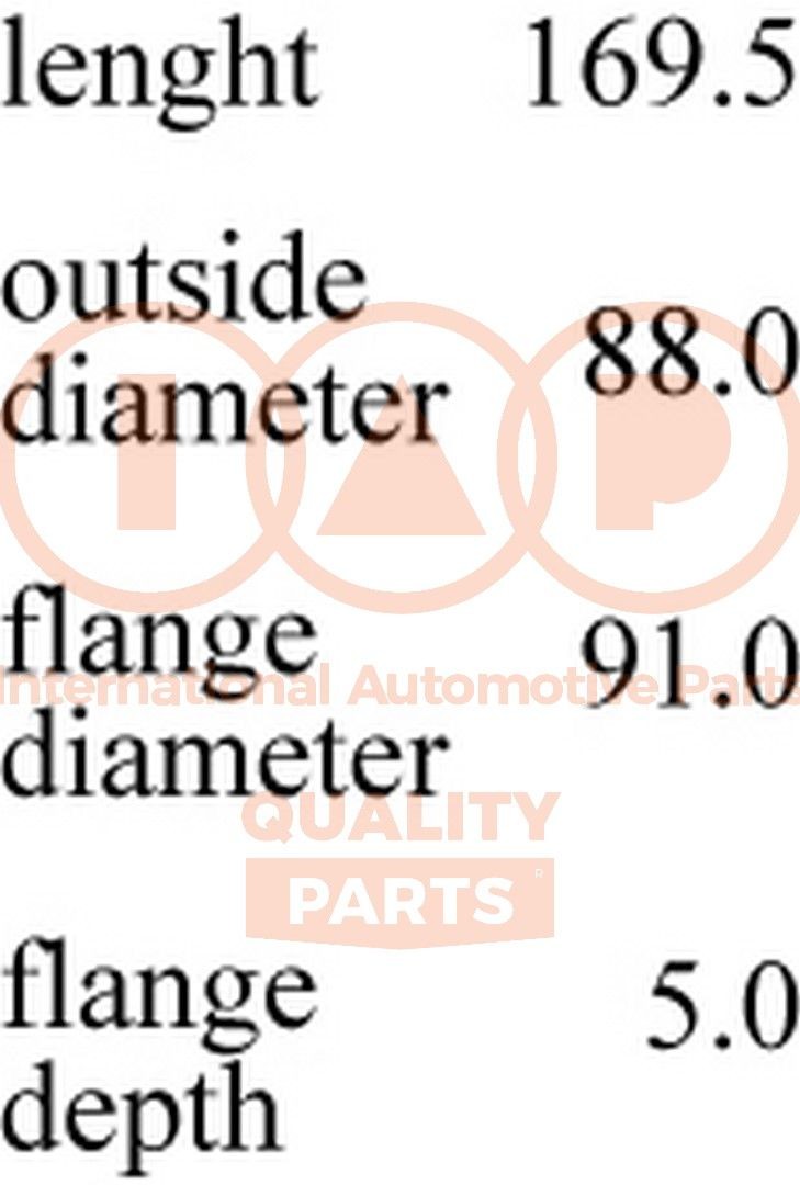 IAP QUALITY PARTS Kit canna cilindro 103-13172SP IAP QUALITY PARTS 103-13172SP Canna cilindro Opel Astra G Coupe originali prezzo