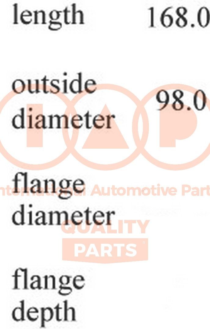 IAP QUALITY PARTS Kit de chemises de cylindre 103-17044S IAP QUALITY PARTS 103-17044S Chemises de cylindre Toyota Land Cruiser J7 prix