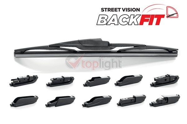 AE TOPLIGHT Bagrudevisker 83400 Vinduesviskerblade AE TOPLIGHT Toyota CARINA 83400