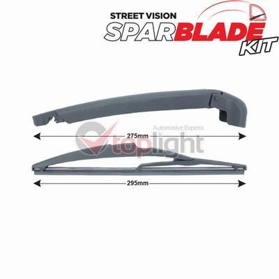 AE TOPLIGHT Wischarm-Satz TRA-F251 Scheibenwischerarm AE TOPLIGHT Fiat PANDA TRA-F251